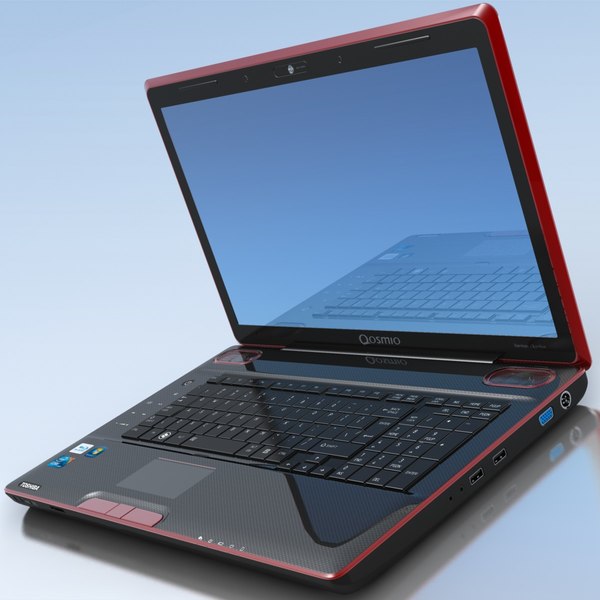 3ds max notebook toshiba qosmio x500 - Notebook TOSHIBA Qosmio X500.MAX... by 3DLocker